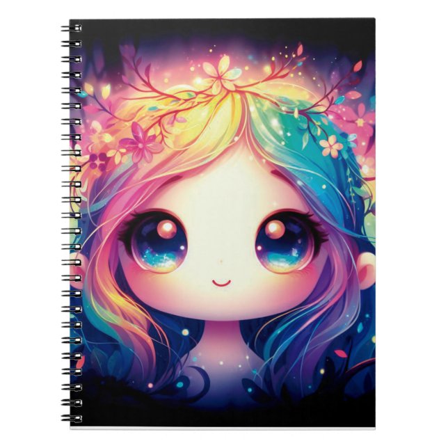 The rainbow girl notebook (Front)