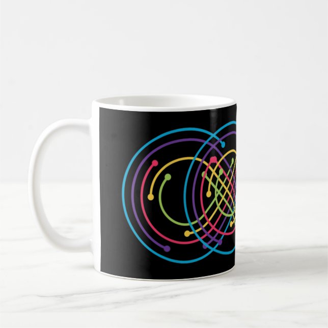 The rainbow infinity can symbolize anything it mea coffee mug (Left)
