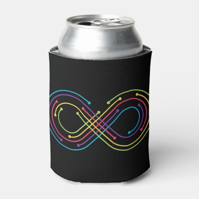 The rainbow infinity can symbolize anything it mea cooler (Can Front)