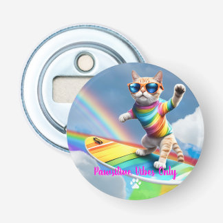 The Rainbow Rider Bottle Opener