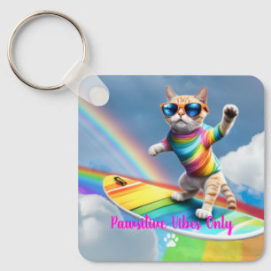 The Rainbow Rider Keychain