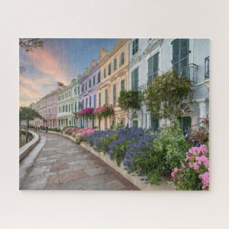 The Rainbow Row of Charleston South Carolina Jigsaw Puzzle