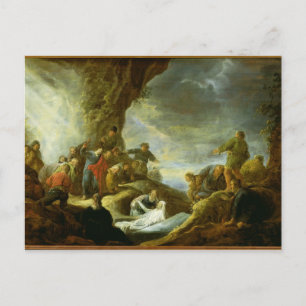 The Raising of Lazarus 3 Postcard