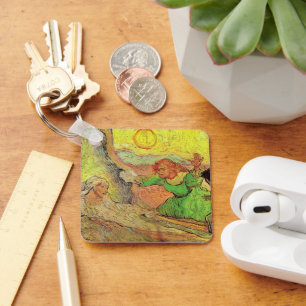 The Raising of Lazarus by Vincent van Gogh Keychain