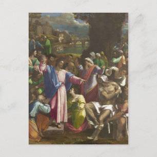 The Raising of Lazarus Postcard