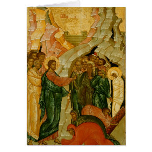 The Raising of Lazarus, Russian icon