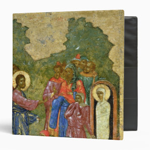 The Raising of Lazarus, Russian icon Binder