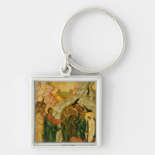 The Raising of Lazarus, Russian icon Keychain