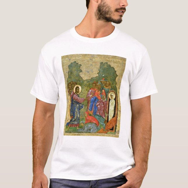 The Raising of Lazarus, Russian icon T-Shirt (Front)