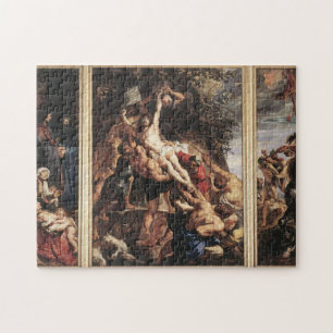 The Raising of the Cross by Peter Paul Rubens Jigsaw Puzzle
