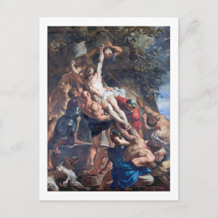 The Raising of the Cross, Rubens Postcard