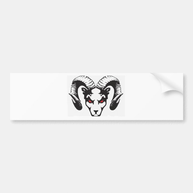 THE RAM COLLECTION BUMPER STICKER (Front)
