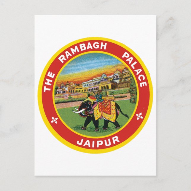 The Rambagh Palace Jaipur Postcard (Front)