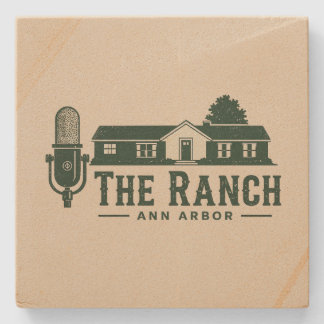 The Ranch - Logo Stone Coaster