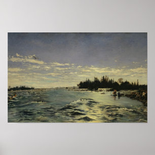 The Rapids of Saint Marys River (1868)  Poster