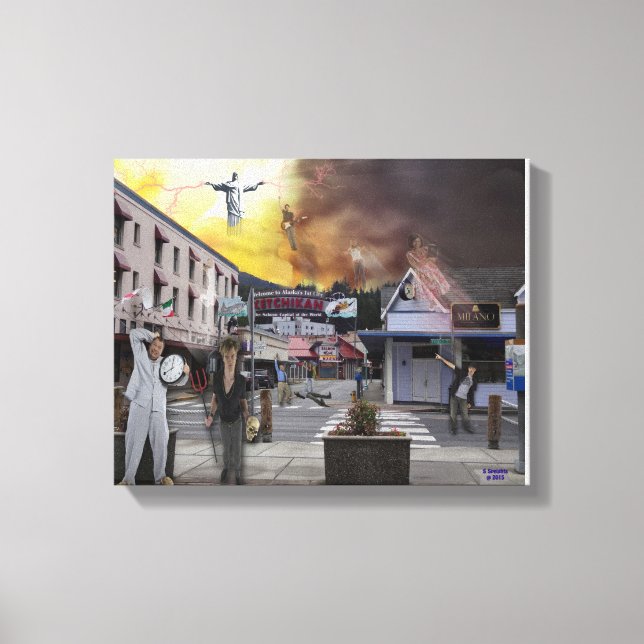 The Rapture from Alaska Canvas Print (Front)