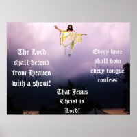 THE RAPTURE IN THE SKY POSTER