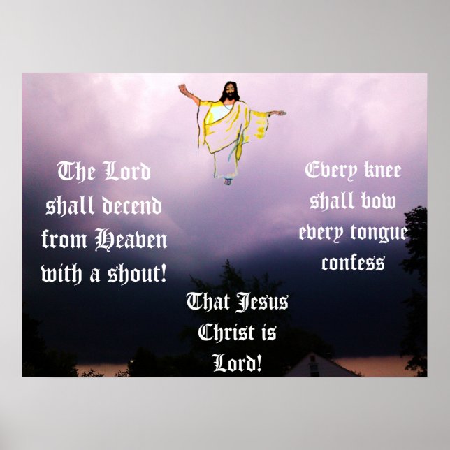 THE RAPTURE IN THE SKY POSTER (Front)