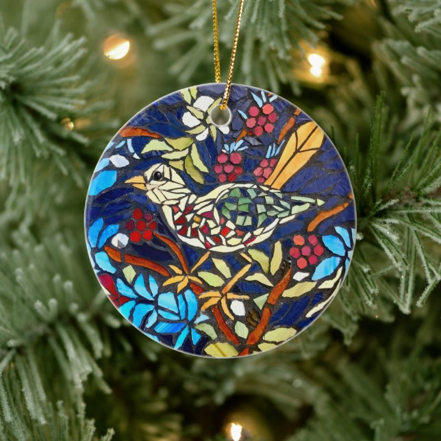 'The Raspberry Thief' - Ornement en céramique (Arbre)