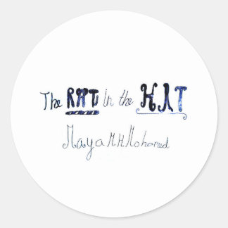 The RAT in the HAT Classic Round Sticker