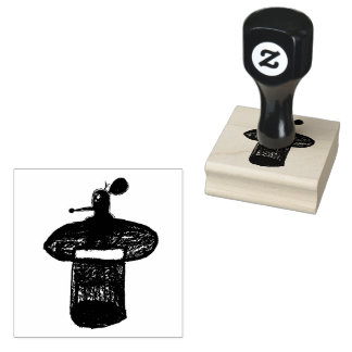 The Rat in the Hat Stamp