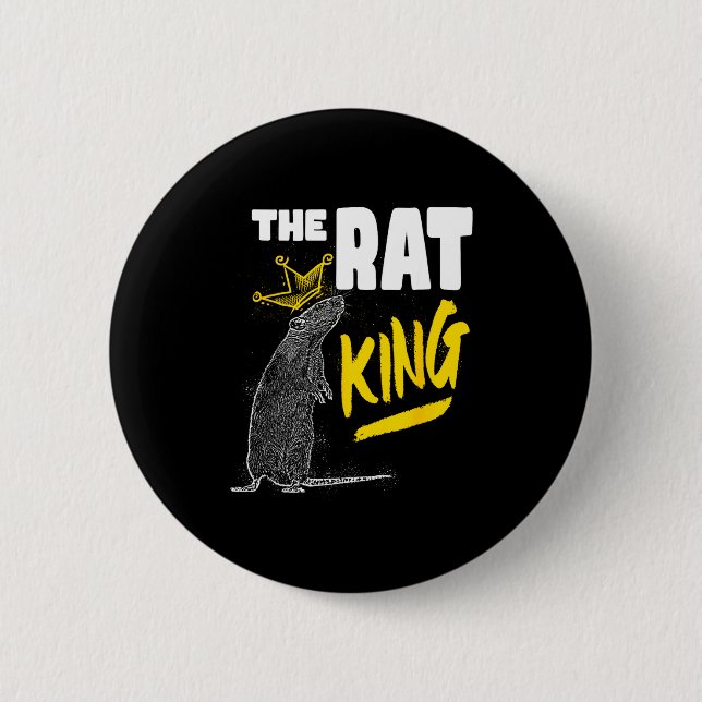 The Rat King Nutcracker Ballet Dance Animal Mouse  2 Inch Round Button (Front)