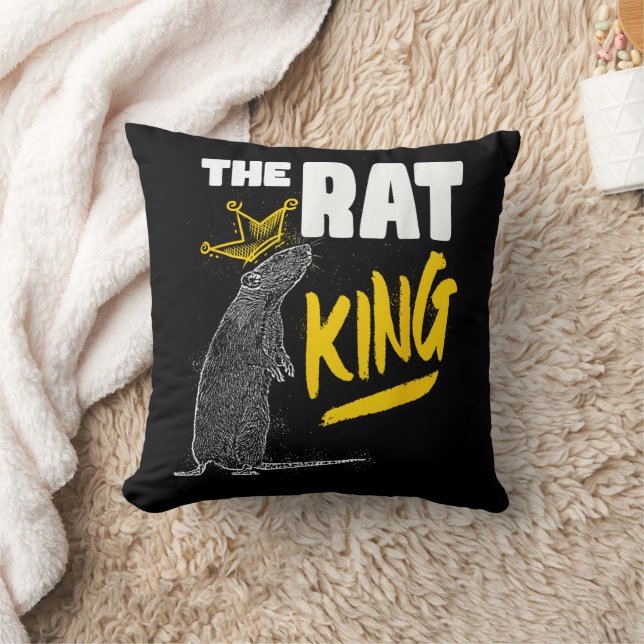 The Rat King Nutcracker Ballet Dance Animal Mouse Throw Pillow (Blanket)