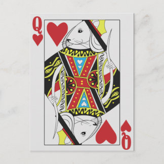 The Rat of Hearts Postcard