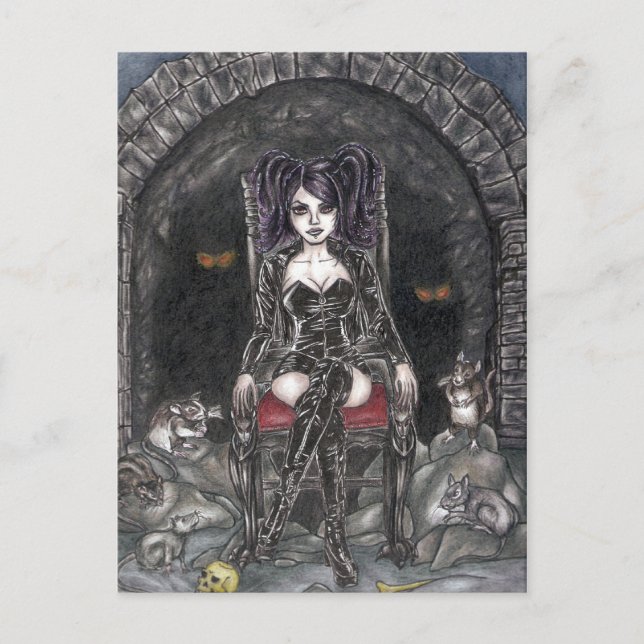 The Rat Queen Postcard (Front)