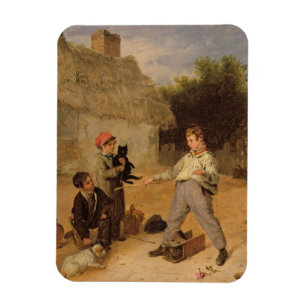 The Rat Trap (oil on panel) Magnet