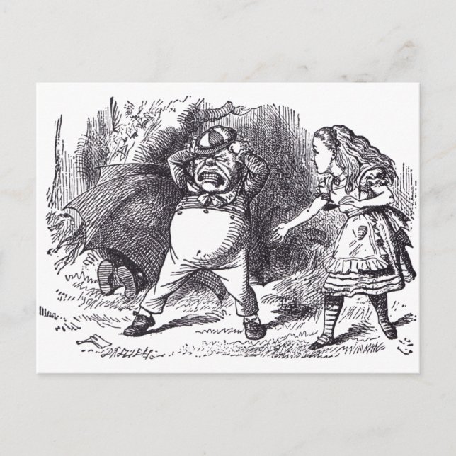 The Rattle Postcard (Front)