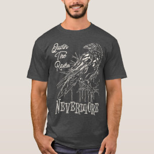 The Raven Allan Poe Nevermore T-Shirt