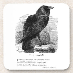 The Raven by Edgar Allen Poe Coaster