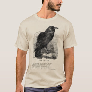 The Raven by Edgar Allen Poe T-Shirt