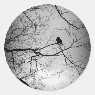 The Raven Classic Round Sticker
