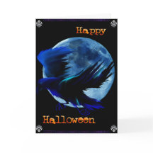 The Raven halloween cards