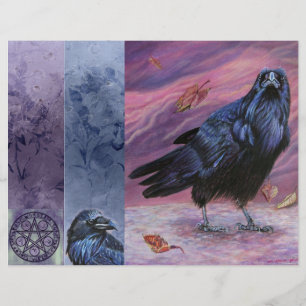 The Raven Junk Journal Page