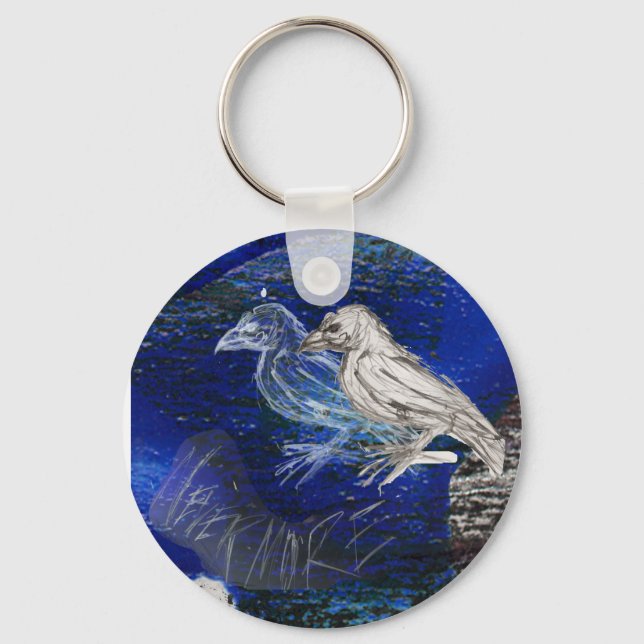 The Raven Keychain (Front)