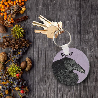 The Raven Keychain