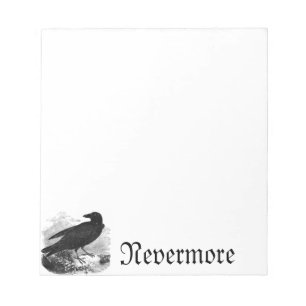 The Raven "Nevermore" Notepad