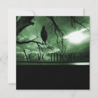 The Raven - Nevermore Sunbeams Tree - Green