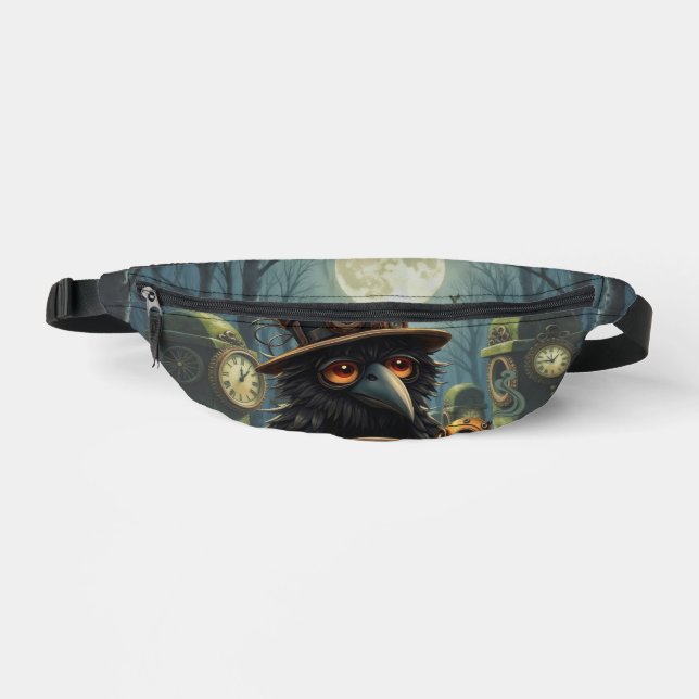 The raven powered by Coffee Fanny Pack (Front)