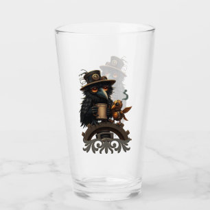 The raven powered by Coffee Glass