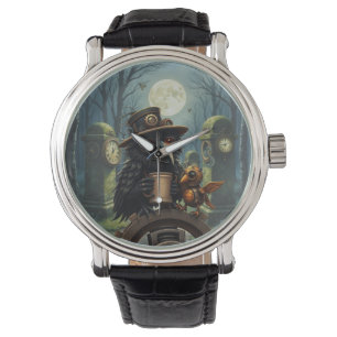 The raven powered by Coffee Watch