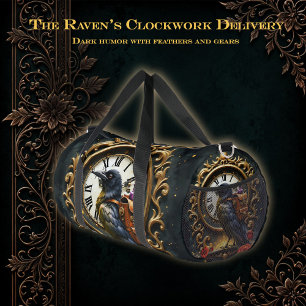 The Raven’s Clockwork Delivery Duffle Bag
