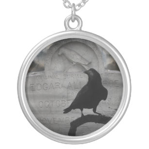 The Raven Silver Plated Necklace
