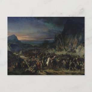 The Ravine, Campaign of 1809, 1843 Postcard