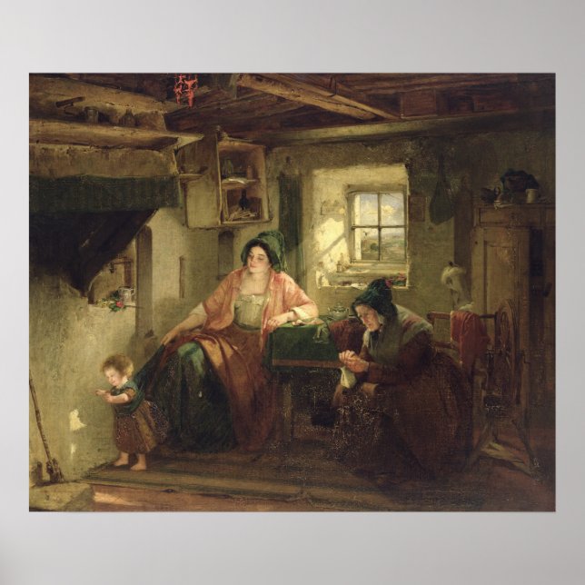The Ray of Sunlight, 1857 Poster (Front)