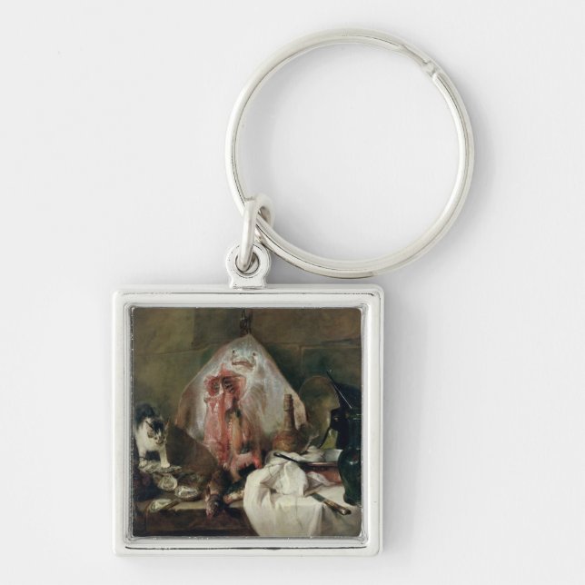 The Ray or, The Kitchen Interior, 1728 Keychain (Front)