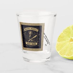 The Razor Murder - 1931 - Reba Maddux Murdered - Shot Glass